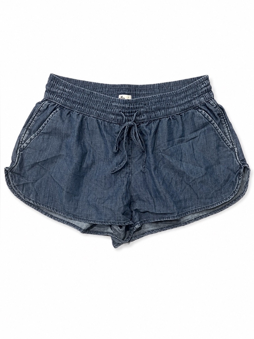Hollister Dolphin Hem Chambray Shorts